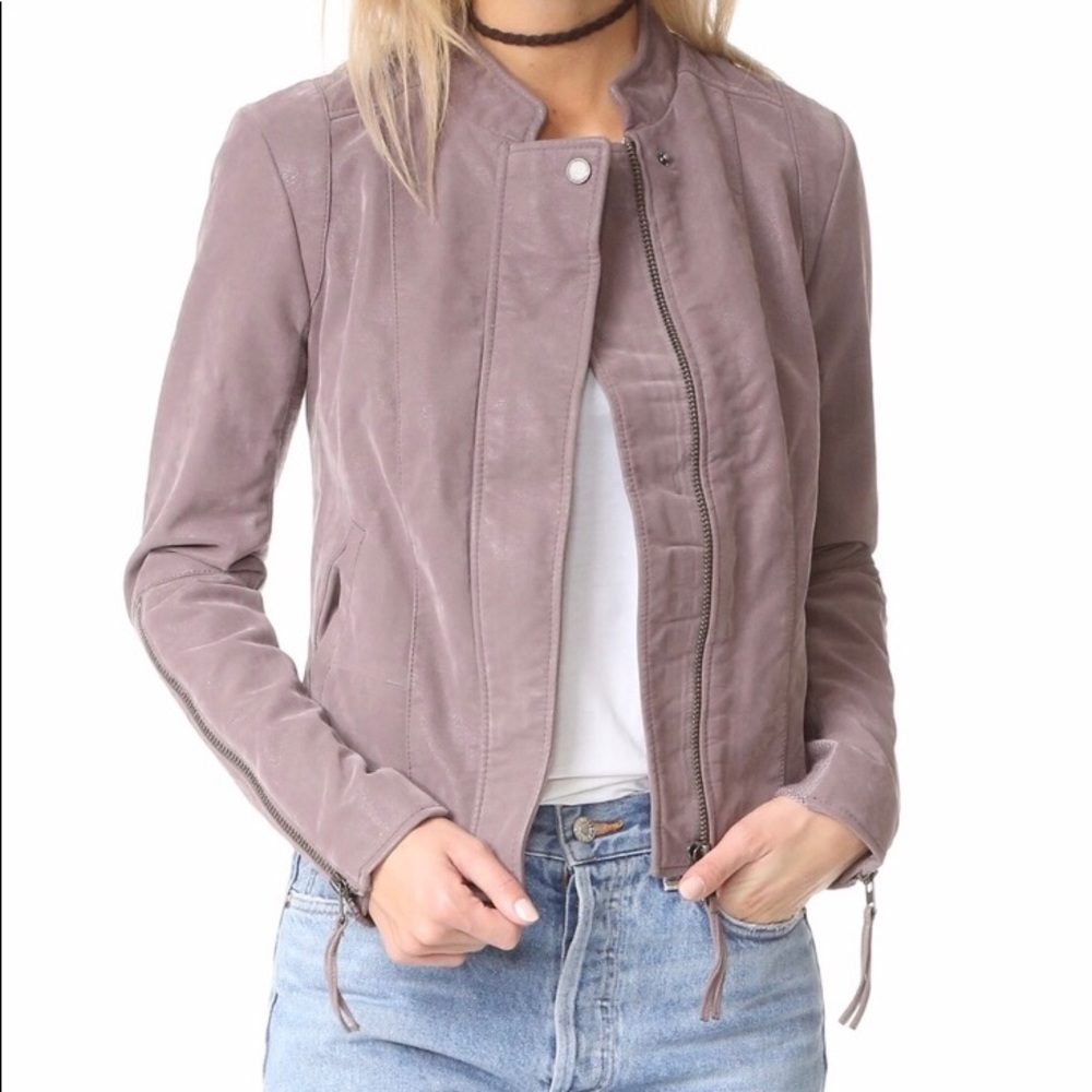 Free People Vegan Leather Jacket